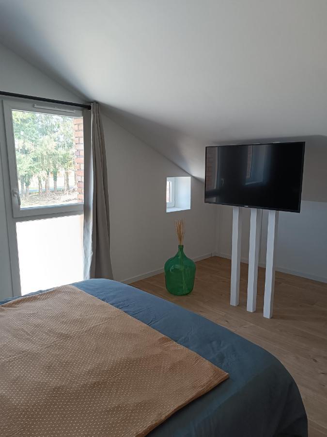 A L'Ombre Des Bois, Chambre Double Vue Jardin Neung-sur-Beuvron Eksteriør billede